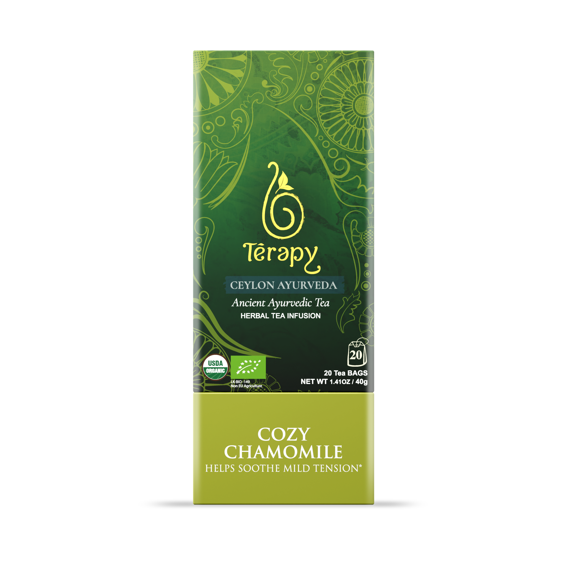 Cozy Chamomile Tea - Relaxing Herbal Blend for Stress Relief USA (8628314308929)