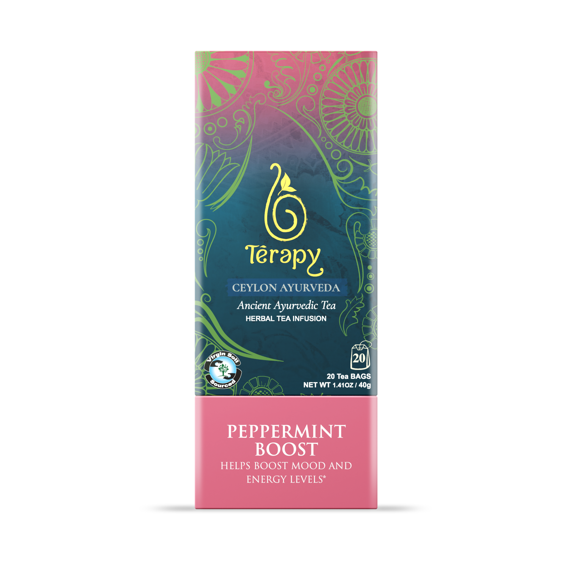 Peppermint Boost Tea - Refreshing Herbal Tea for Immune System Boost (8628314538305)